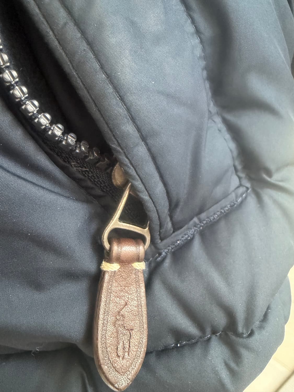 폴로 랄프로렌 빅포니 패딩 네이비 M 상품이미지4