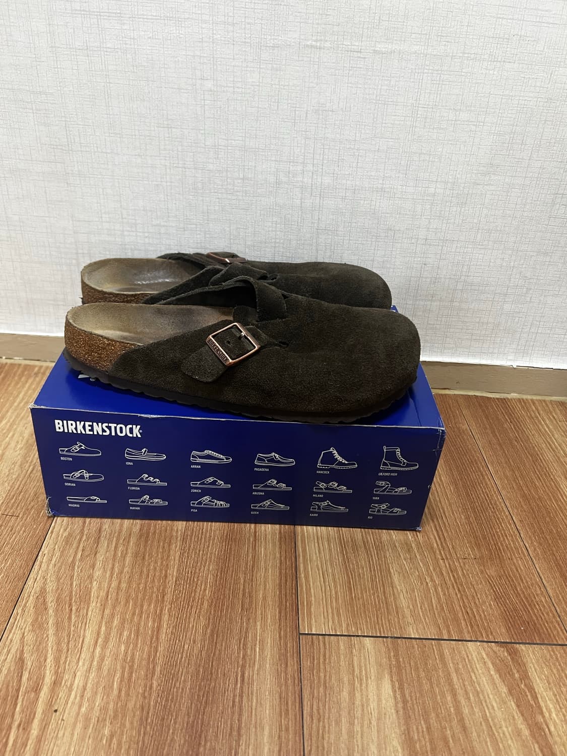 버켄스탁 보스턴 소프트 풋베드 모카 - 레귤러 (42) 판매 상품이미지5