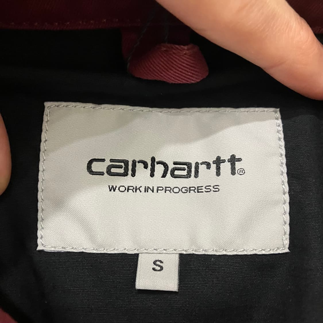 148 칼하트 스윙탑 메디슨 자켓 버건디 상품이미지3