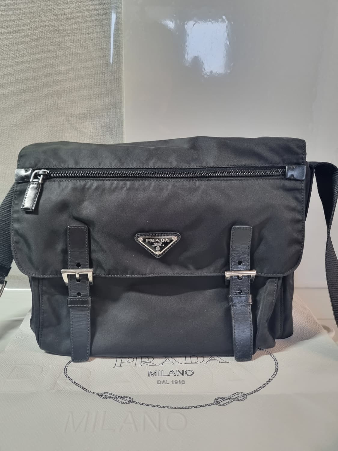 정품 프라다 메신저백 상품이미지4