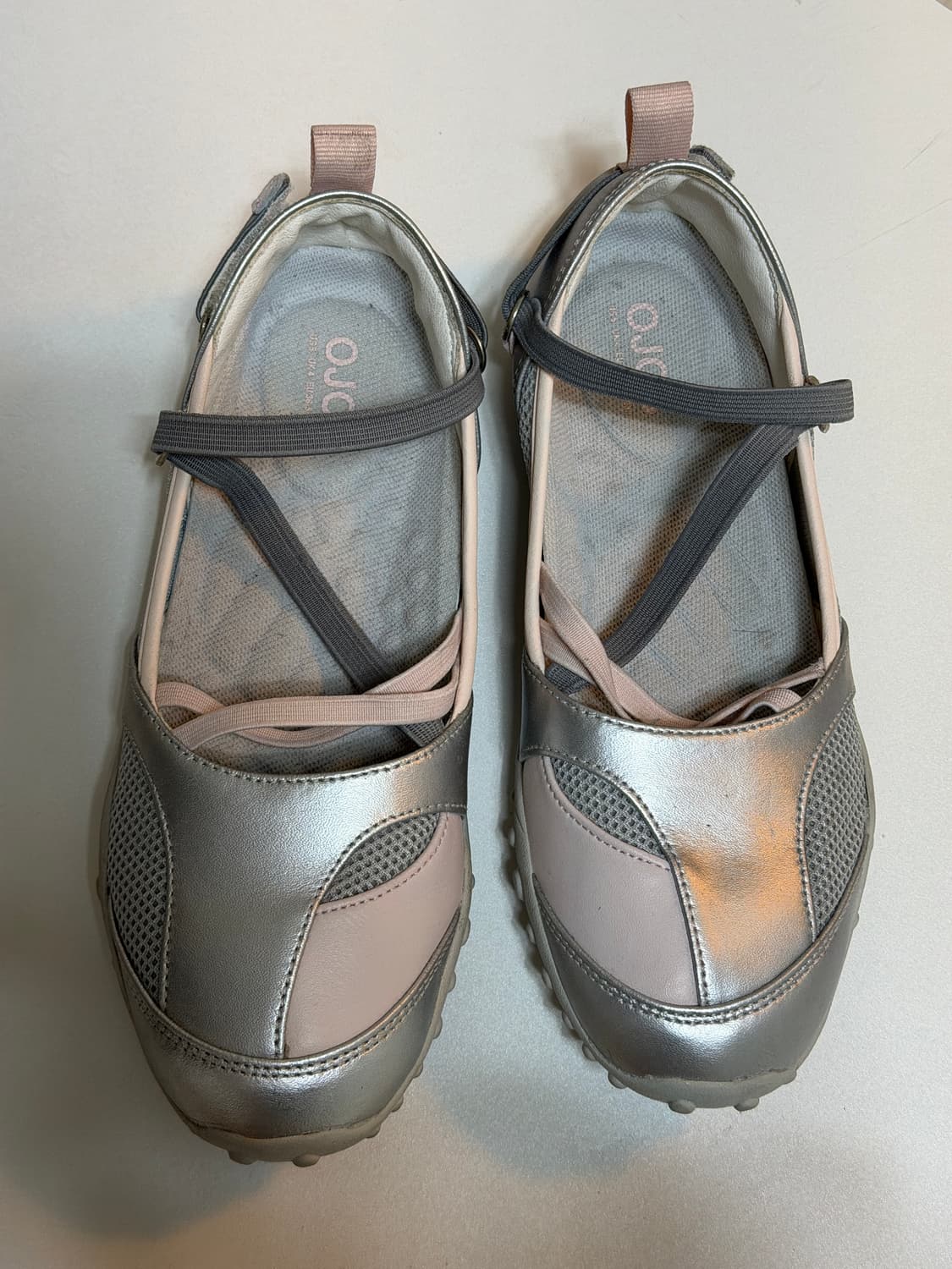 오호스 토 슈즈 230(Strap Embossed Toe Shoes 상품이미지2