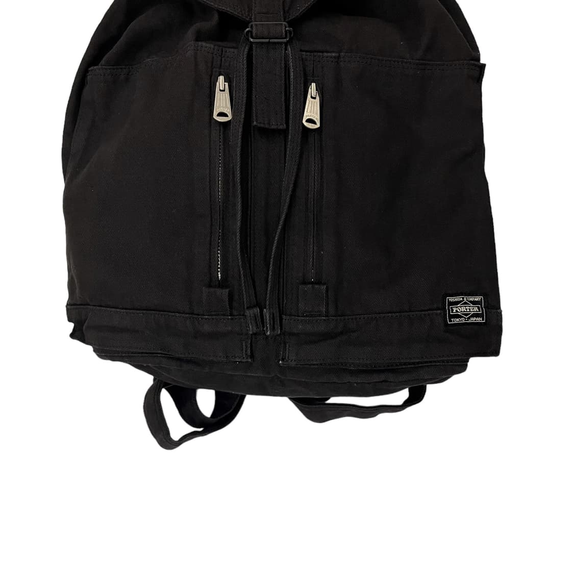 포터 헤링본 럭색 백팩 블랙 상품이미지5