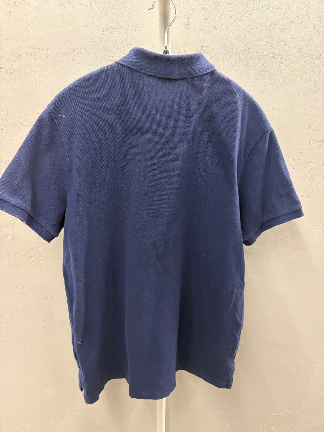 폴로 카라 반팔 티셔츠 네이비 M 상품이미지4