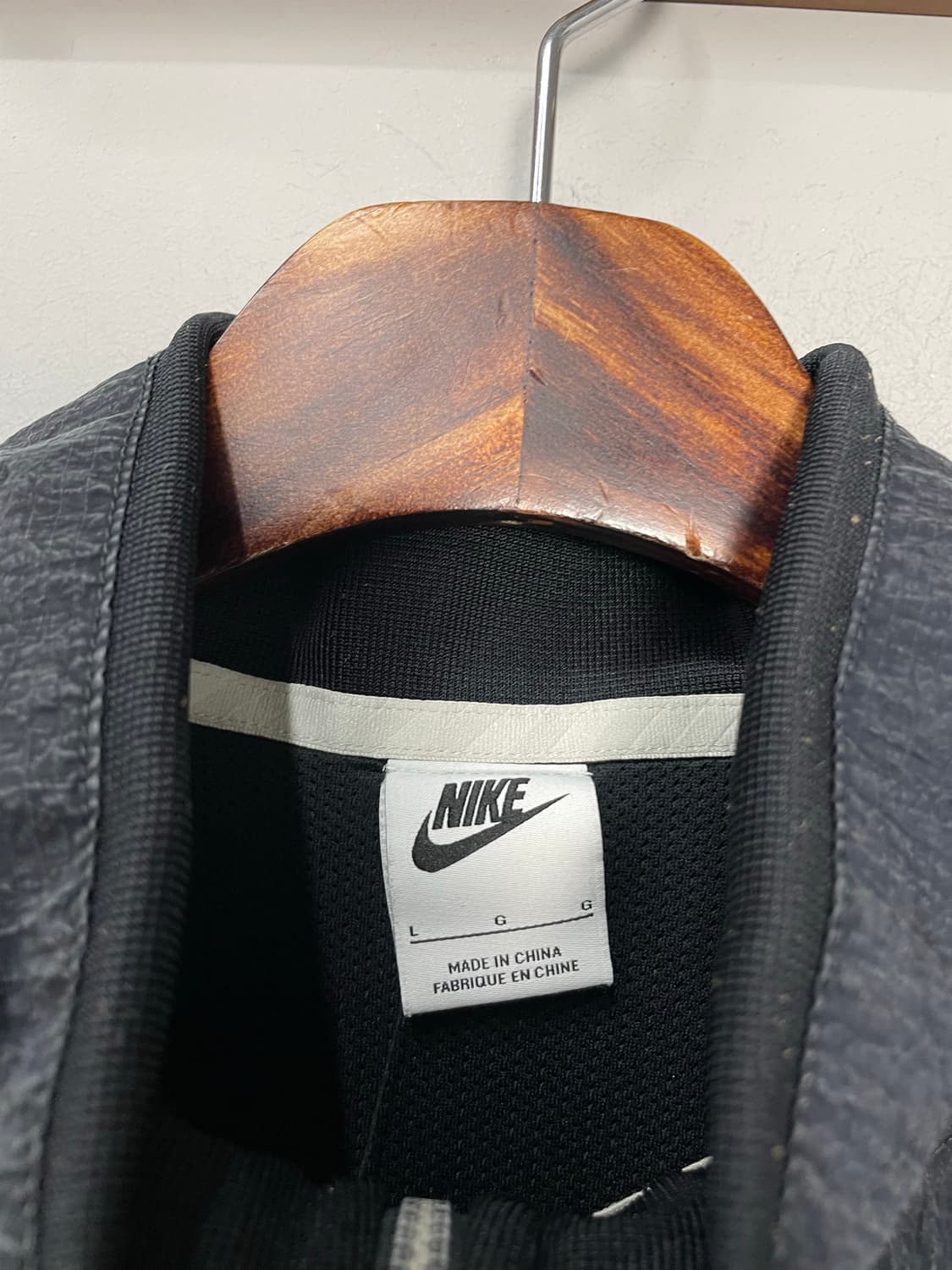 나이키 에어 아노락 블랙 바람막이 H1656 상품이미지6