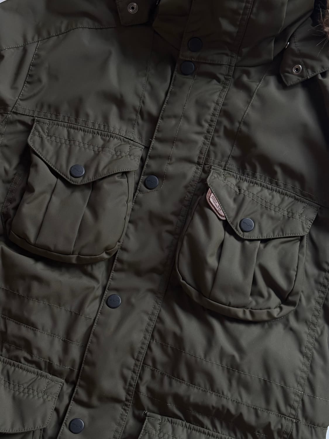 Ralph Lauren RLX 카키 다운 파카 상품이미지5