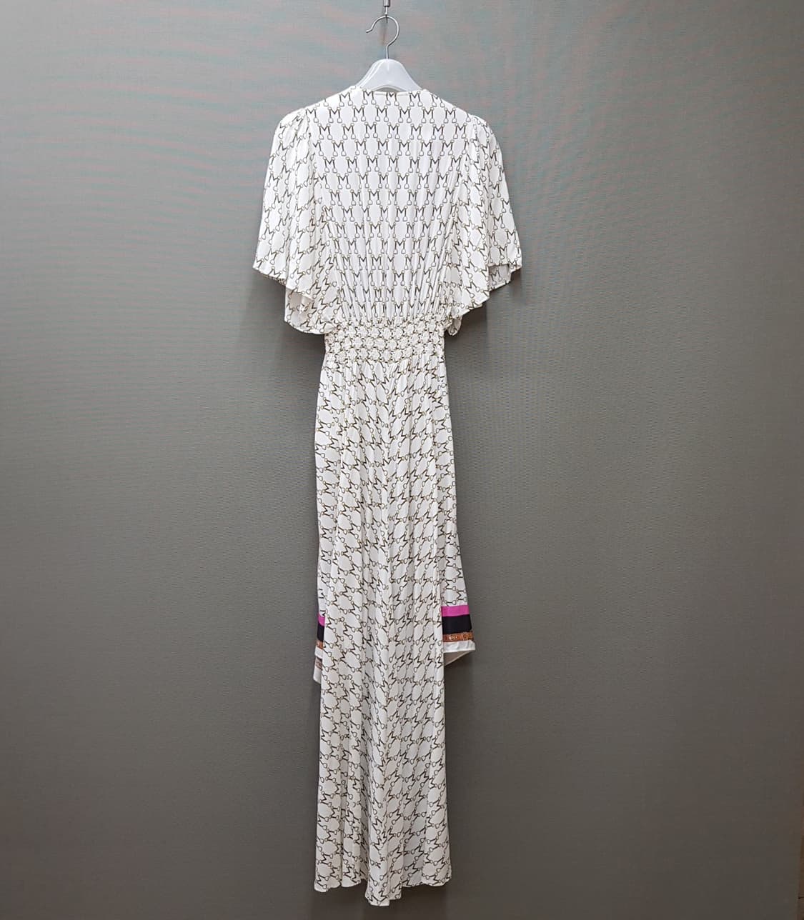 마쥬(Maje) 체인 패턴 브이넥 롱 원피스 36사이즈 상품이미지6