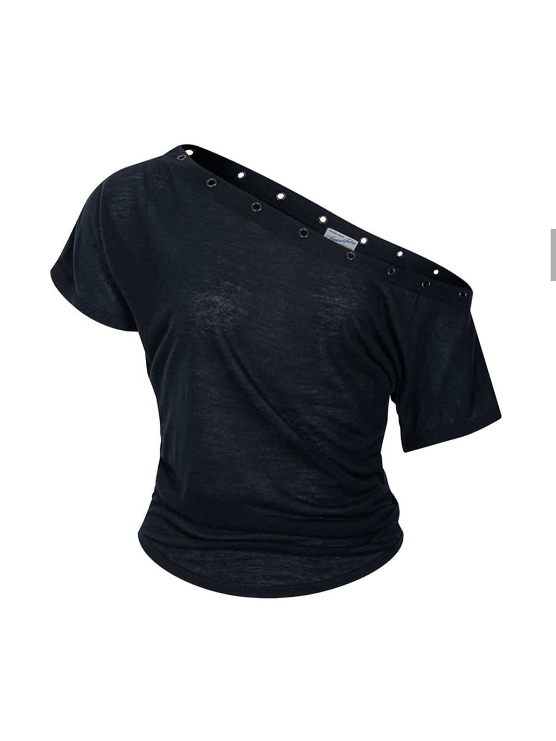 Harry Button Unbal Shirring ShortTop 해리탑 상품이미지3