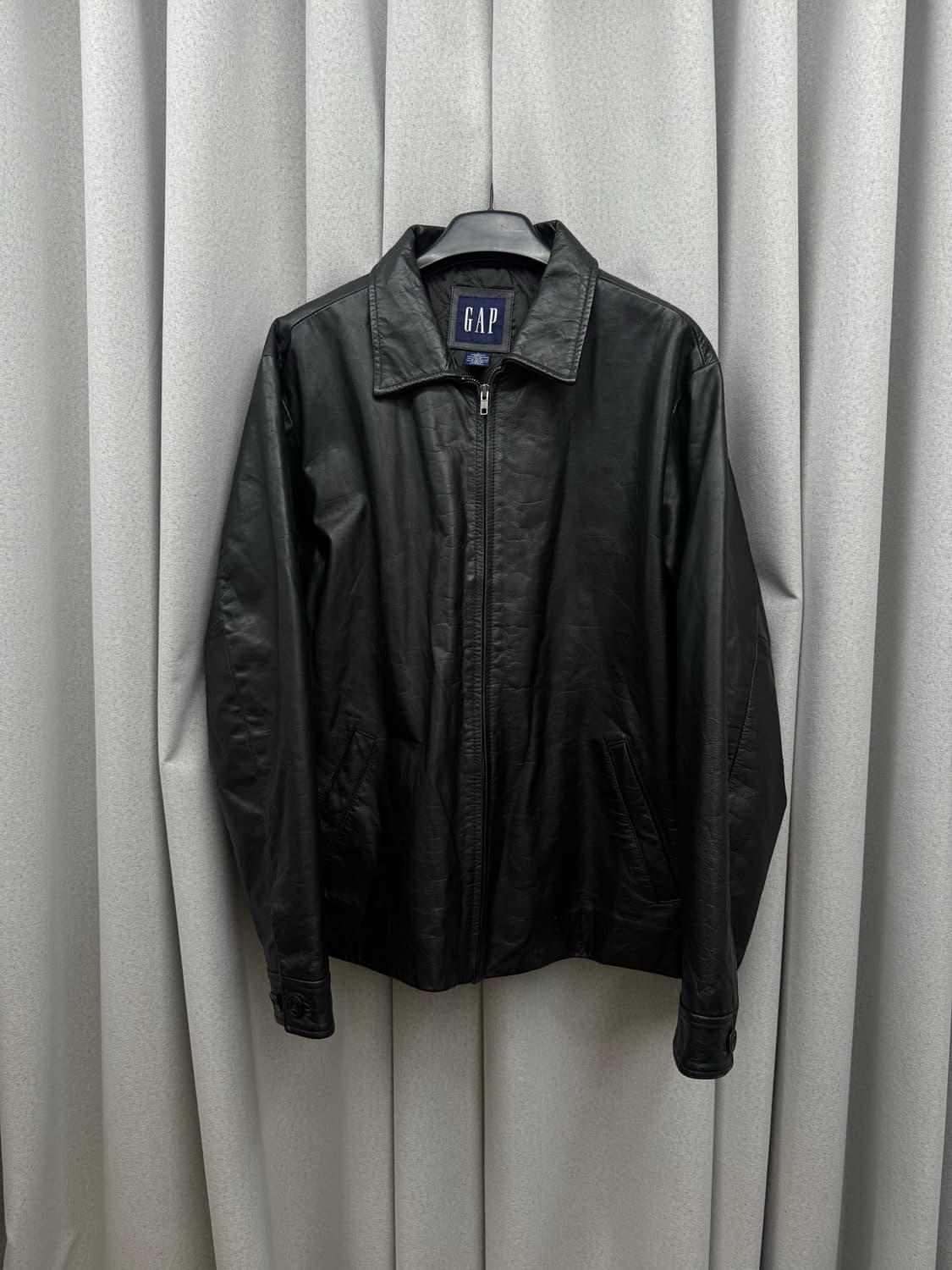 90s 올드갭 레더자켓 L 상품이미지1