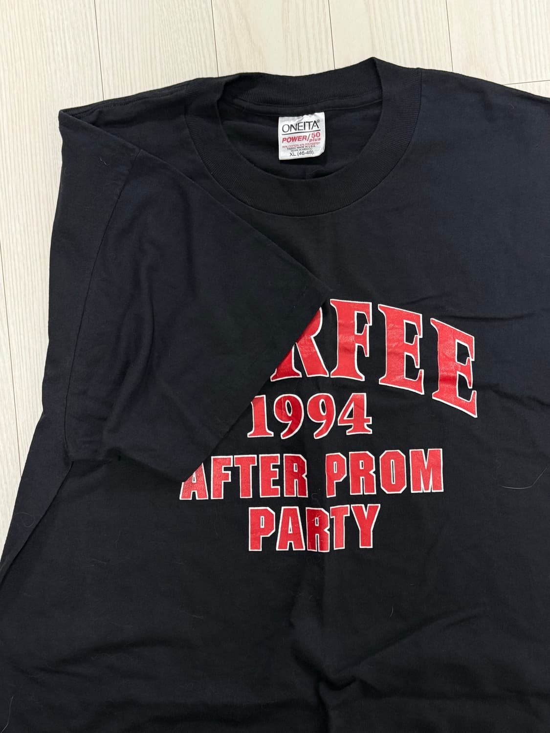 90s oneita DURFEE AFTER PROM PARTY XL 상품이미지3