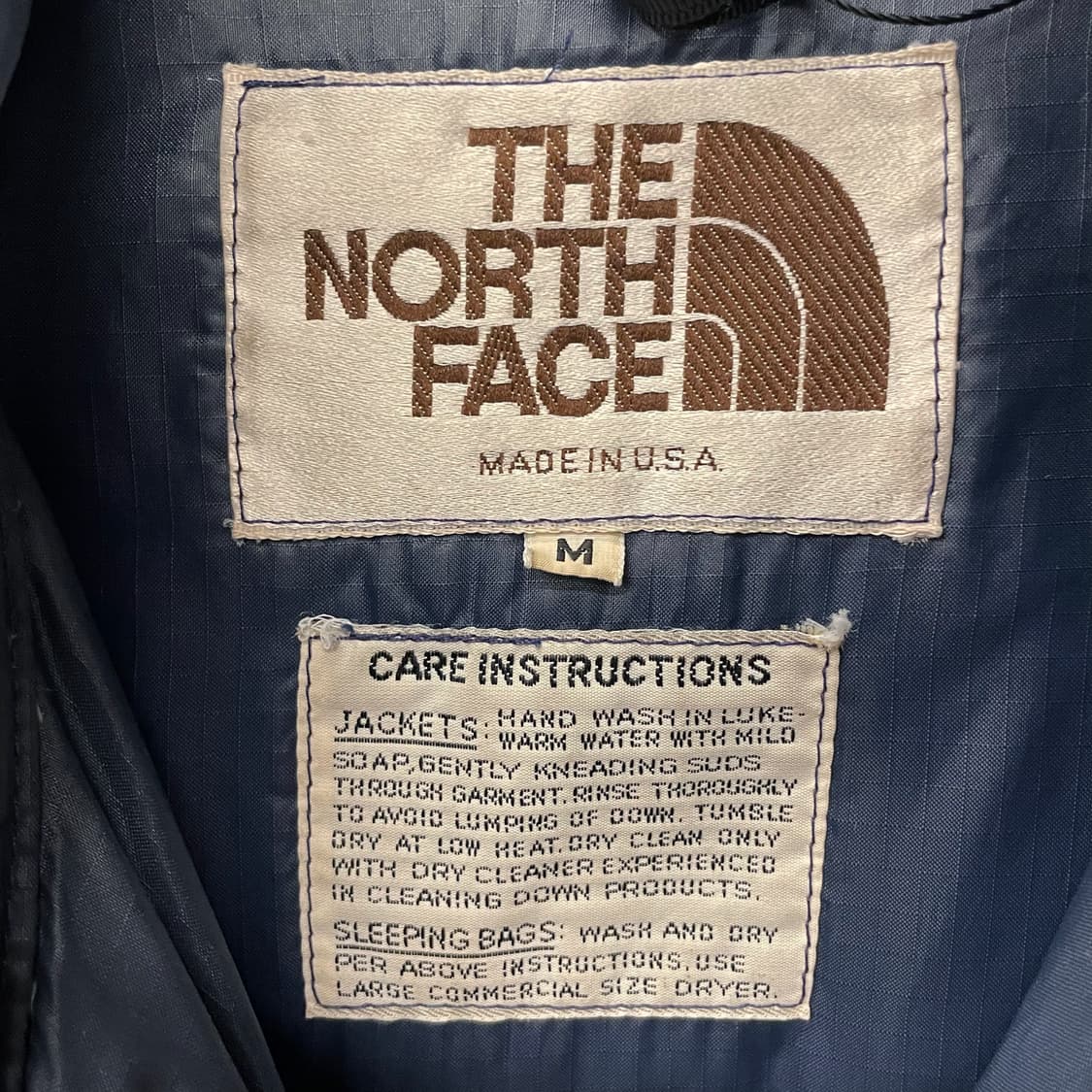 80s 노스페이스 구스 다운 푸퍼 베스트 조끼 패딩 N408 상품이미지7