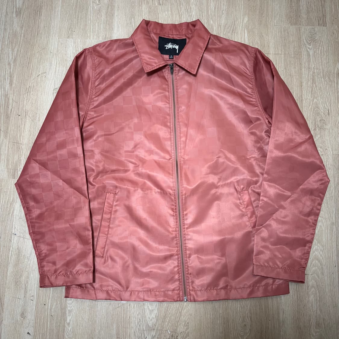 스투시 인터내셔널 체커보드 코치자켓 M/95  상품이미지1