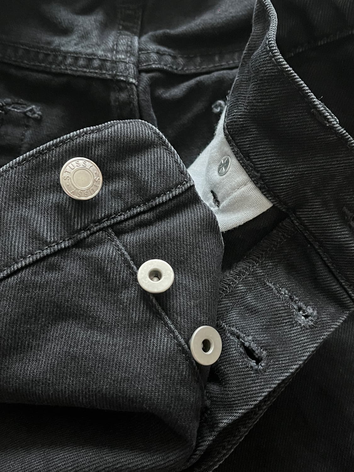 stussy 스투시 빅올진 Big Ol’ 블랙 데님 30 상품이미지5