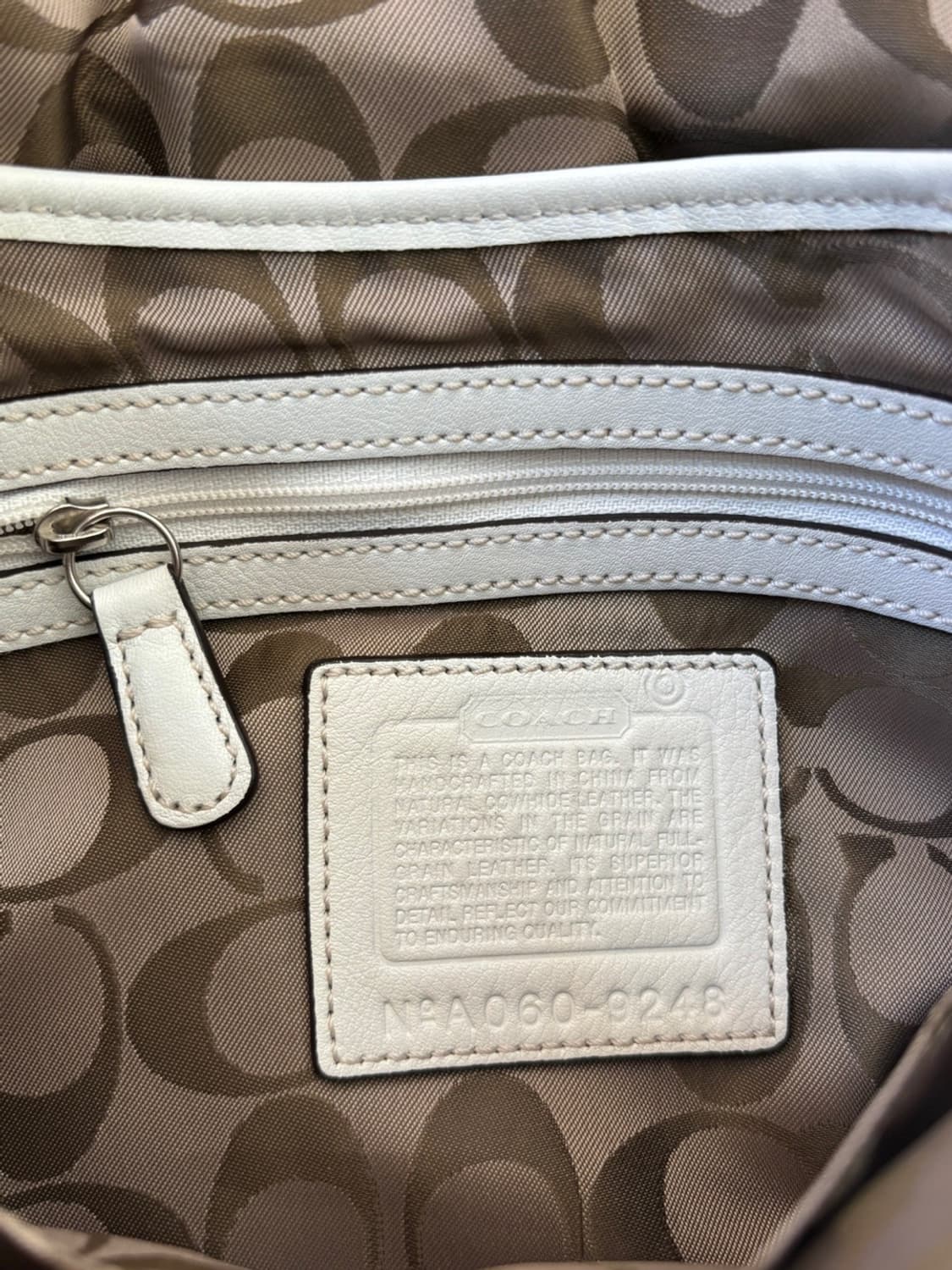 Old Coach Leather Bag 상품이미지9