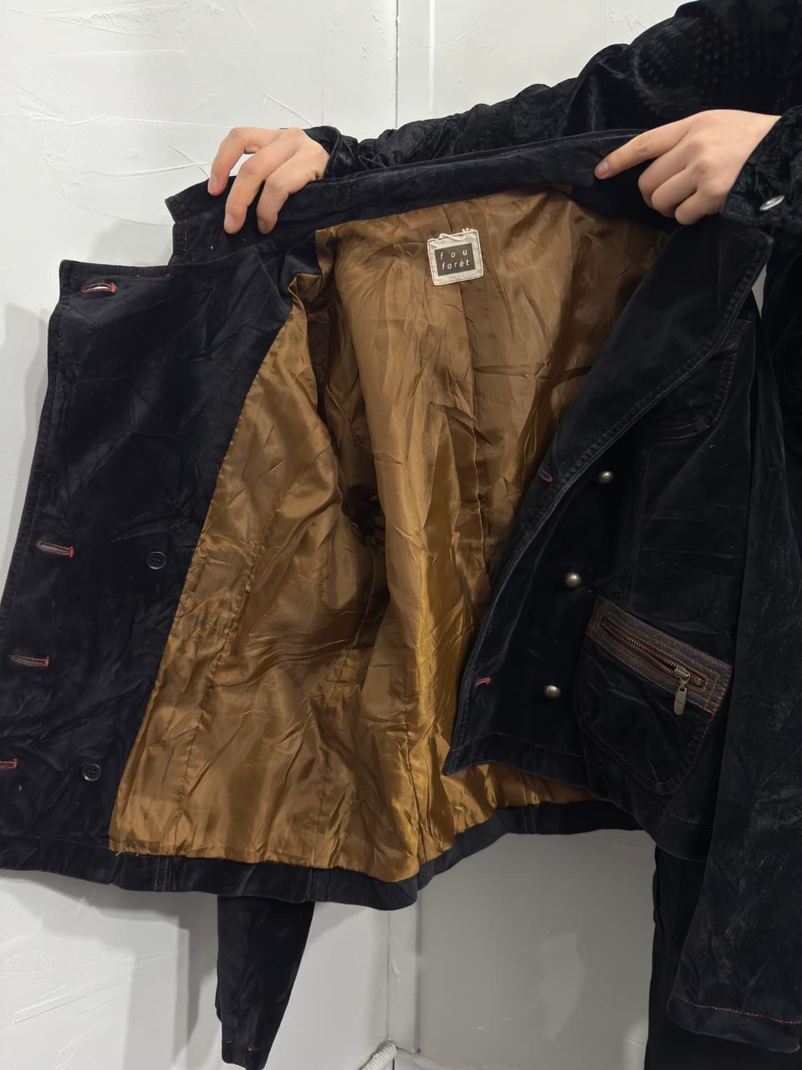 fouforet design corduroy jacket 상품이미지5