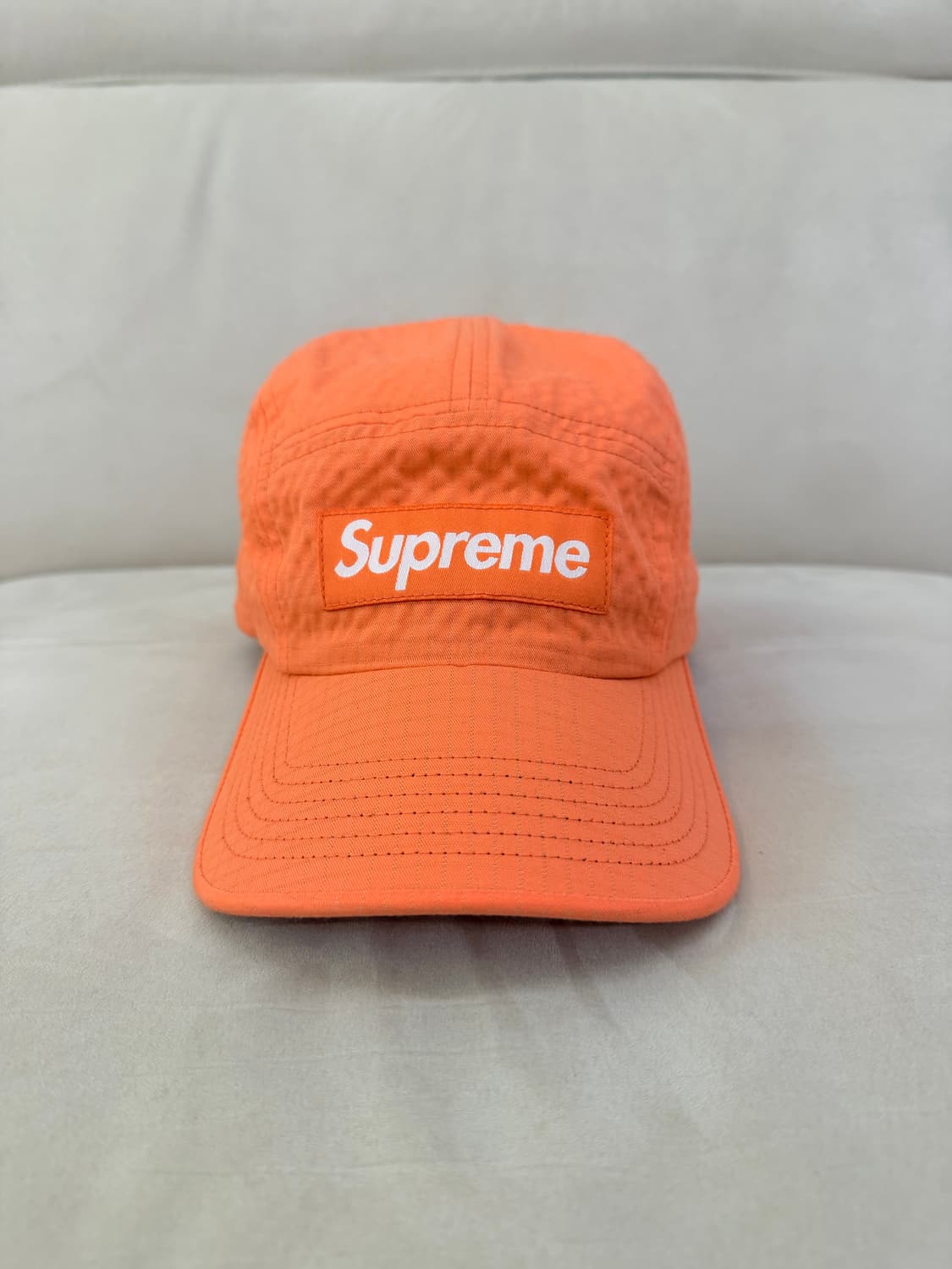 Supreme Overdyed Ripstop Camp Cap Peach  상품이미지1