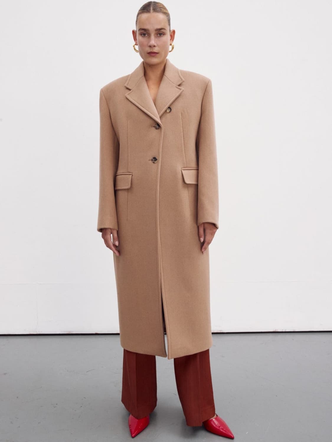 RECTO 롱 코트 S사이즈 상품이미지1