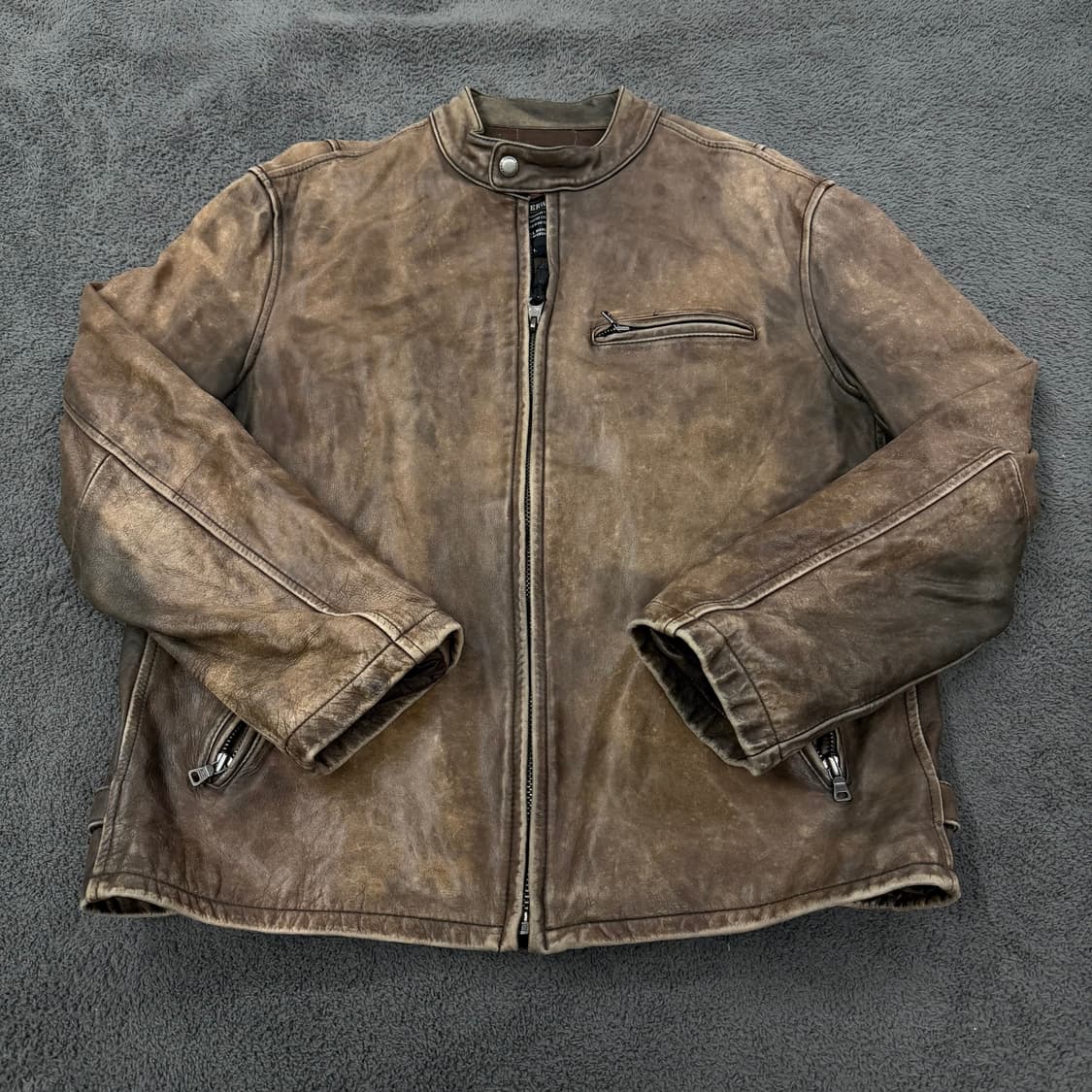 [ 정품/L ] 폴로랄프로렌 송아지 레더 가죽 자켓 상품이미지2