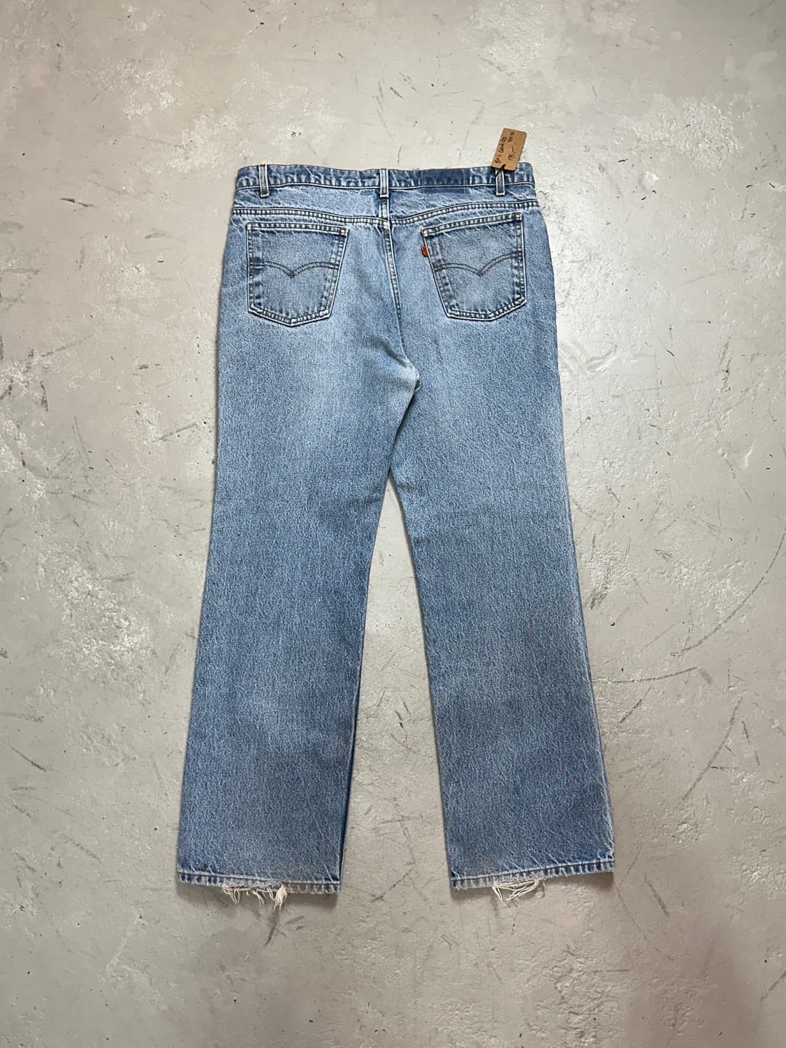 80's USA Made 리바이스 517 부츠컷 플레어진 상품이미지4