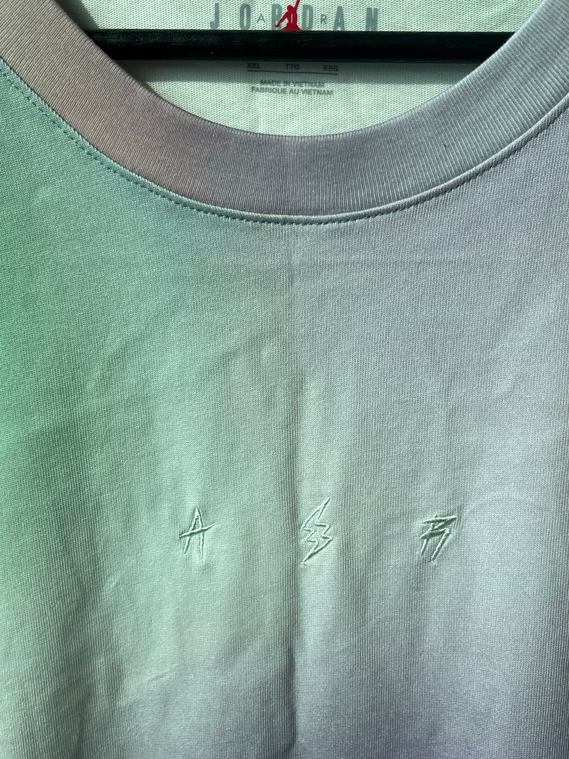 조던 x 제이발빈 핑크 블레이즈 티셔츠 상품이미지2