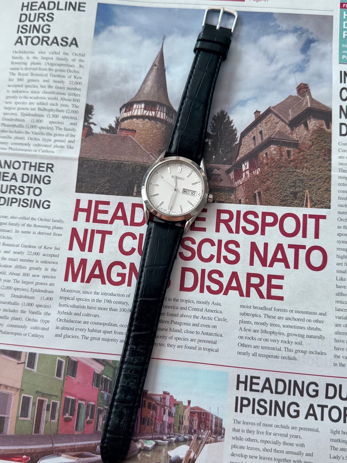  Seiko 세이코 쿼츠 Classic Day-Date 1999 상품이미지2