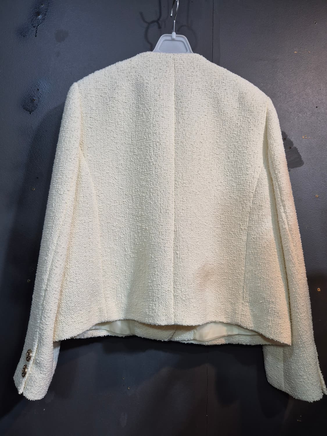 Karl Lagerfeld 아이보리 트위드 자켓 77 상품이미지2