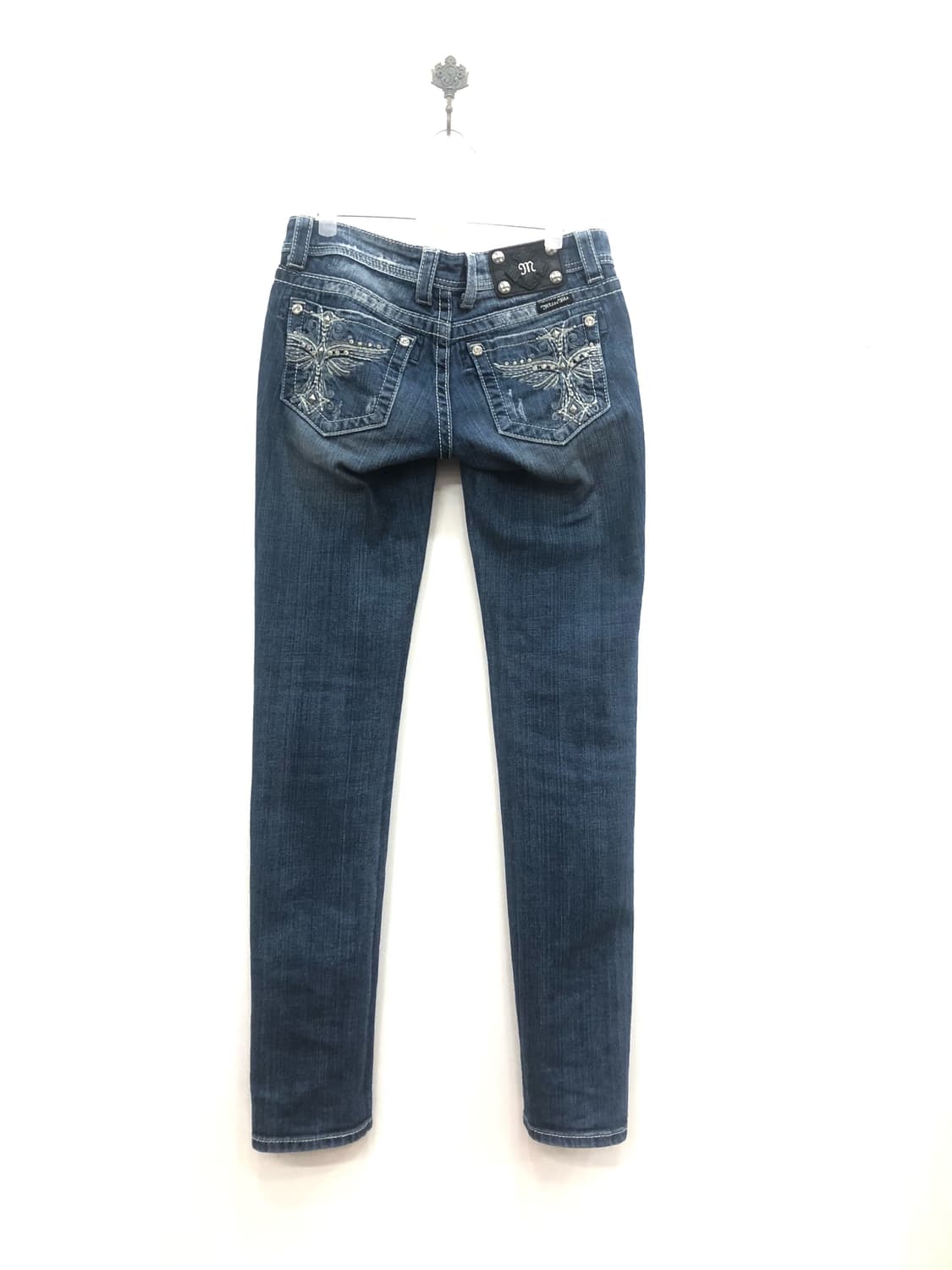 MISSME cubic detail lowrise denim pants  상품이미지5