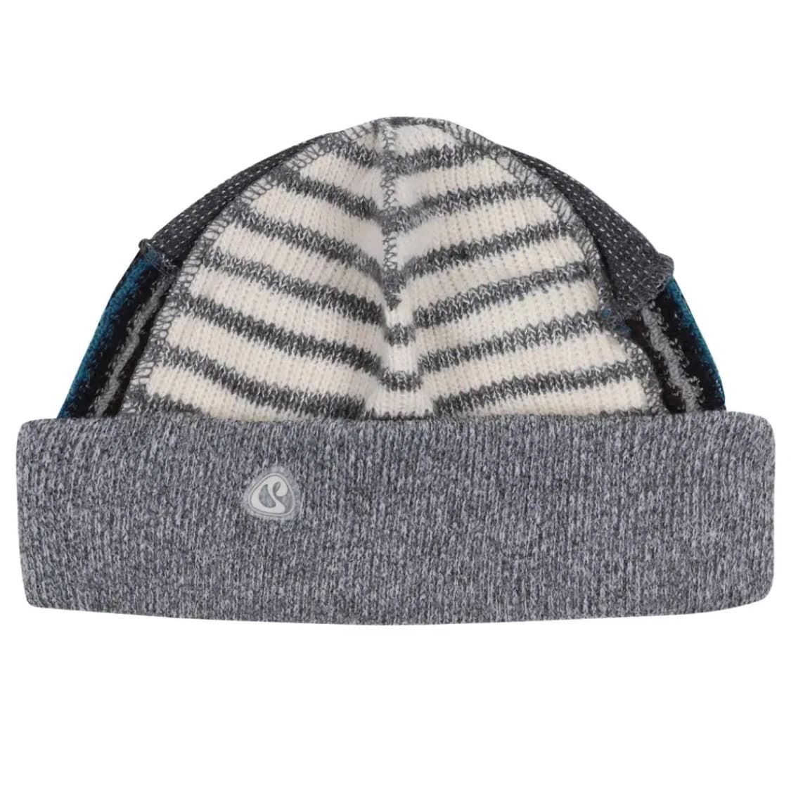 코이세이오 패치워크 비니 그레이 상품이미지1