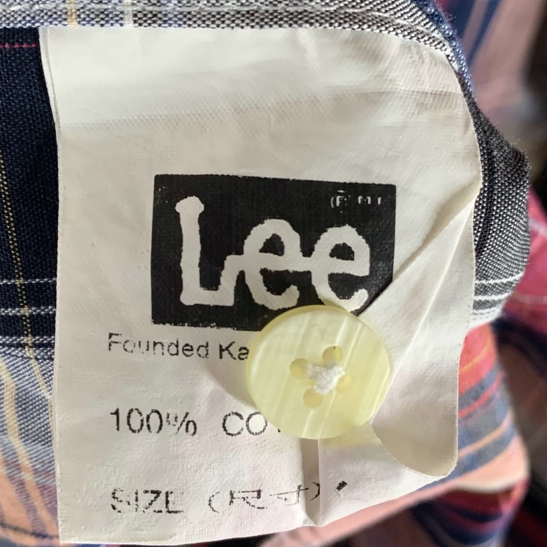 [L] Lee 타탄체크 웨스턴 코튼셔츠 상품이미지5