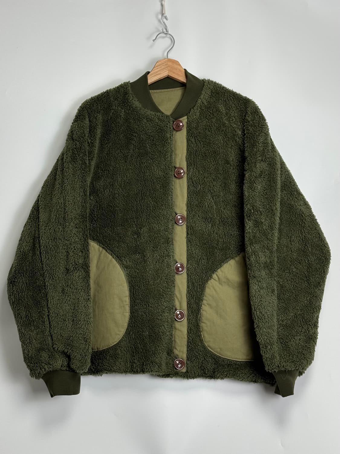 아미트윌 ARMY TWILL 리버시블 M-43 MA-1 밀리터리 보아자켓 상품이미지3