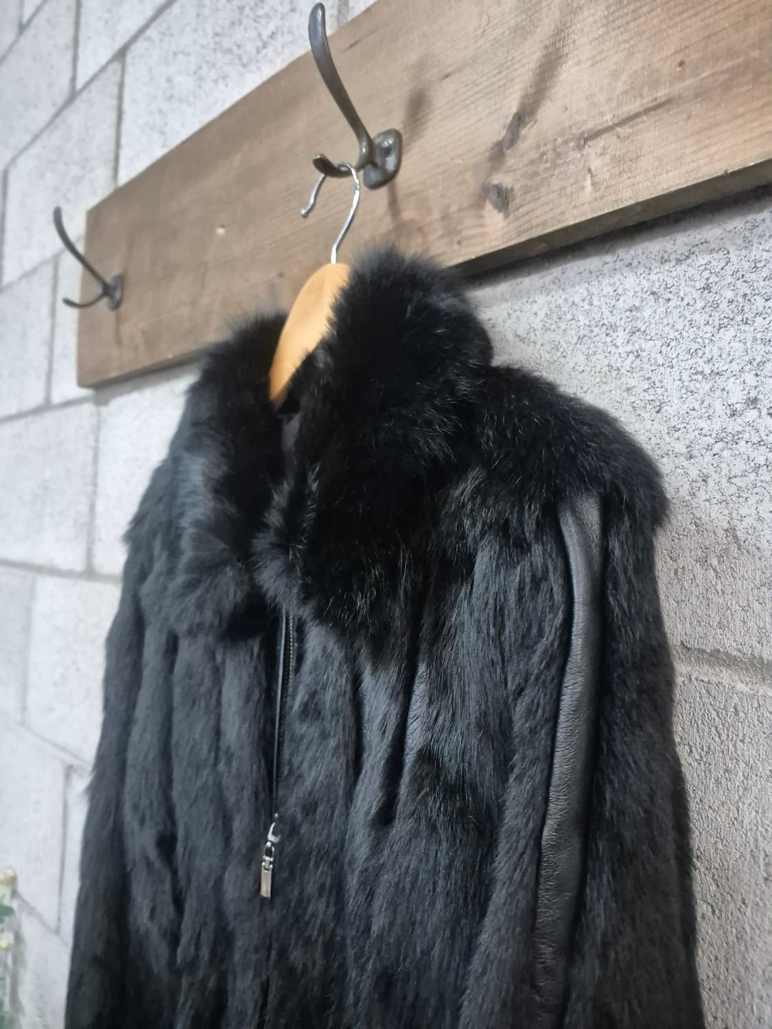 토끼털 자켓 y2k 락시크 상품이미지5