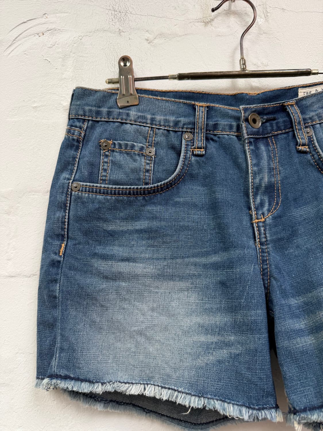 Rag&Bone 래그앤본 데님 컷오프 숏츠 청 반바지 26 상품이미지2