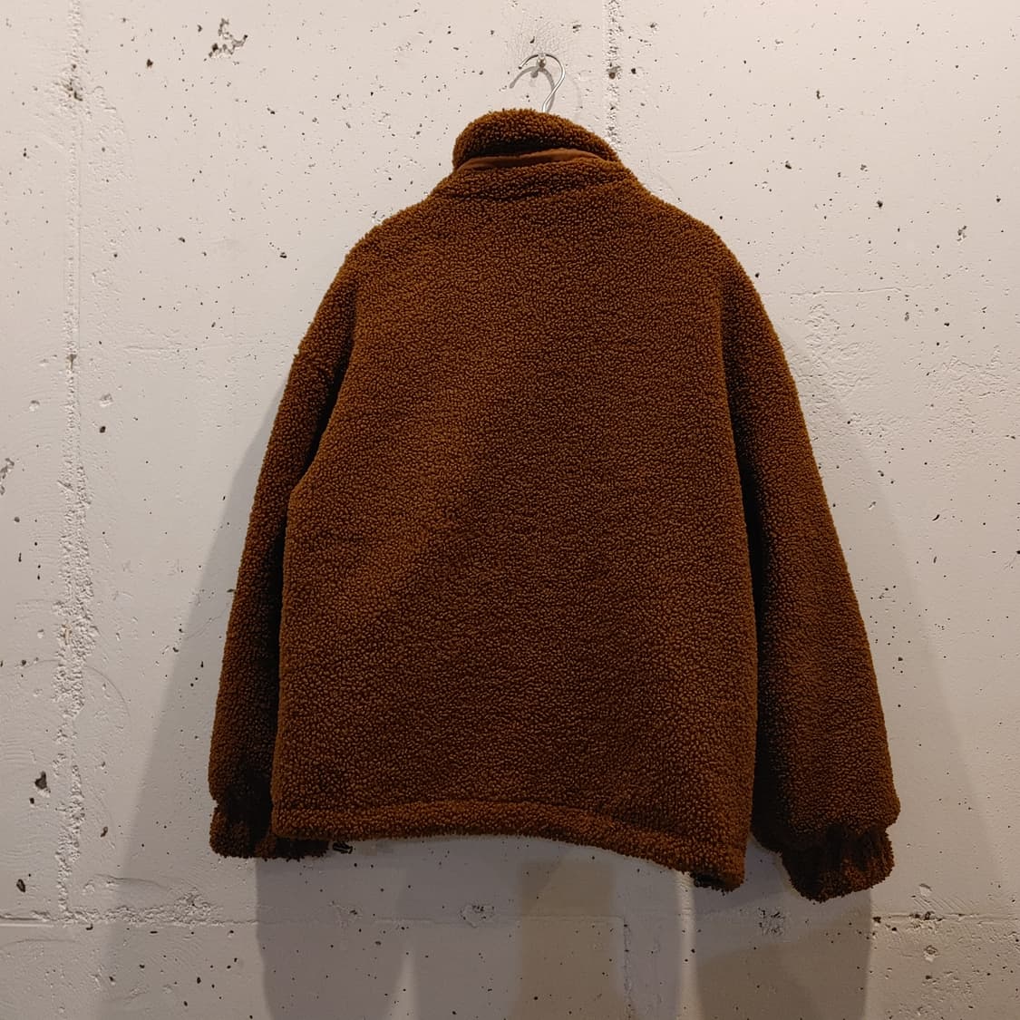 행텐 브라운 뽀글이 누빔 점퍼 S~M 상품이미지5