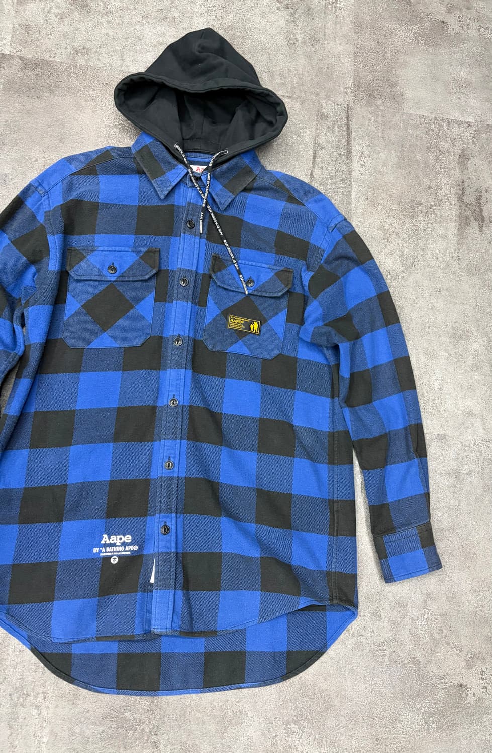 AAPE by a bathing ape 후드 셔츠 상품이미지6