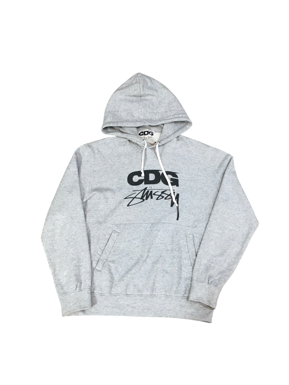 CDG x Stussy 콜라보 후드티 그레이  상품이미지2