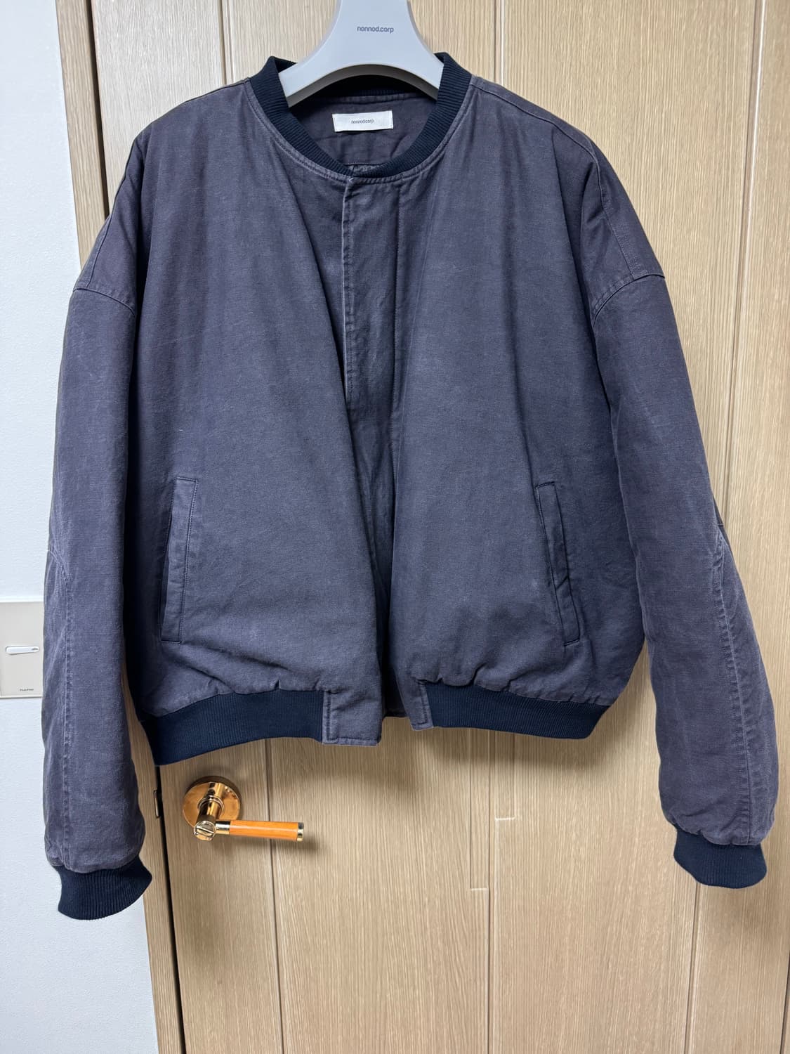 논노드 서퍼 다이 서지 봄버 네이비 상품이미지1