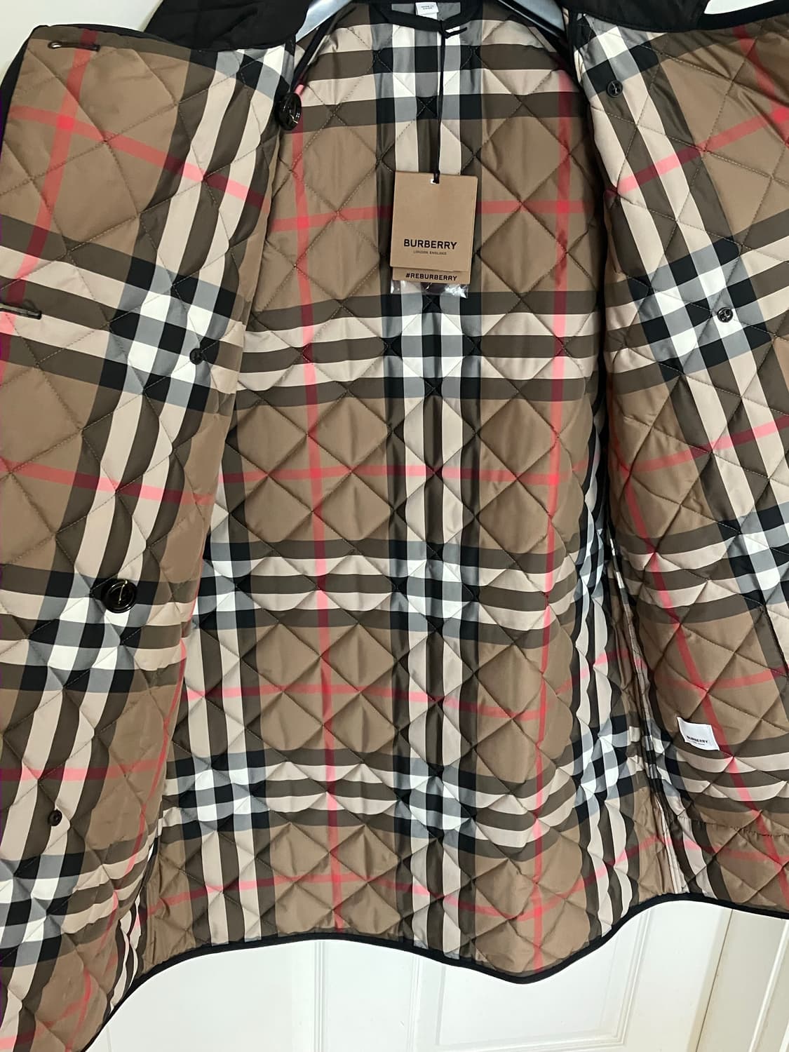 버버리 뉴타이팅 퀼팅자켓 상품이미지6
