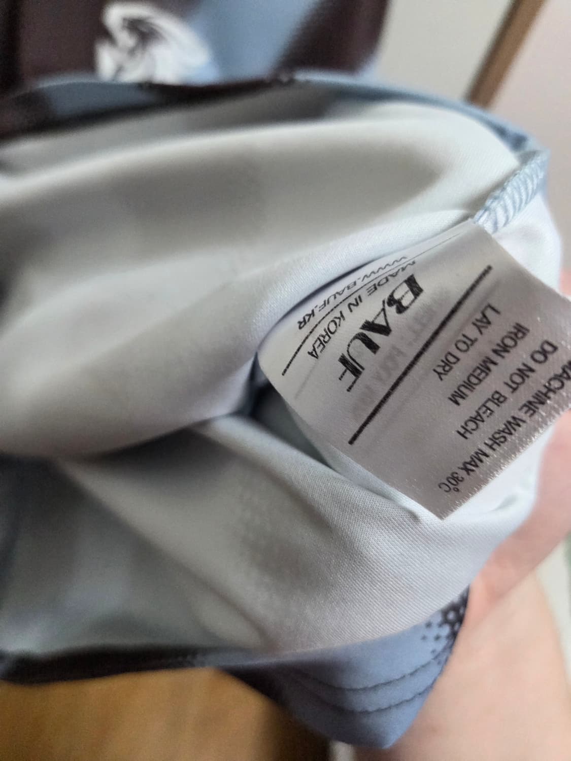 [M]Bauf 바우프 싸커 축구 엠블럼 풋볼 져지 빈티지 스카이블루 상품이미지5