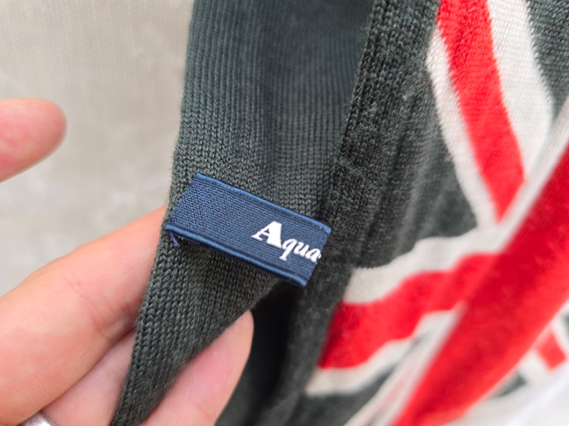 아쿠아스큐텀  유니온잭 머플러  상품이미지3