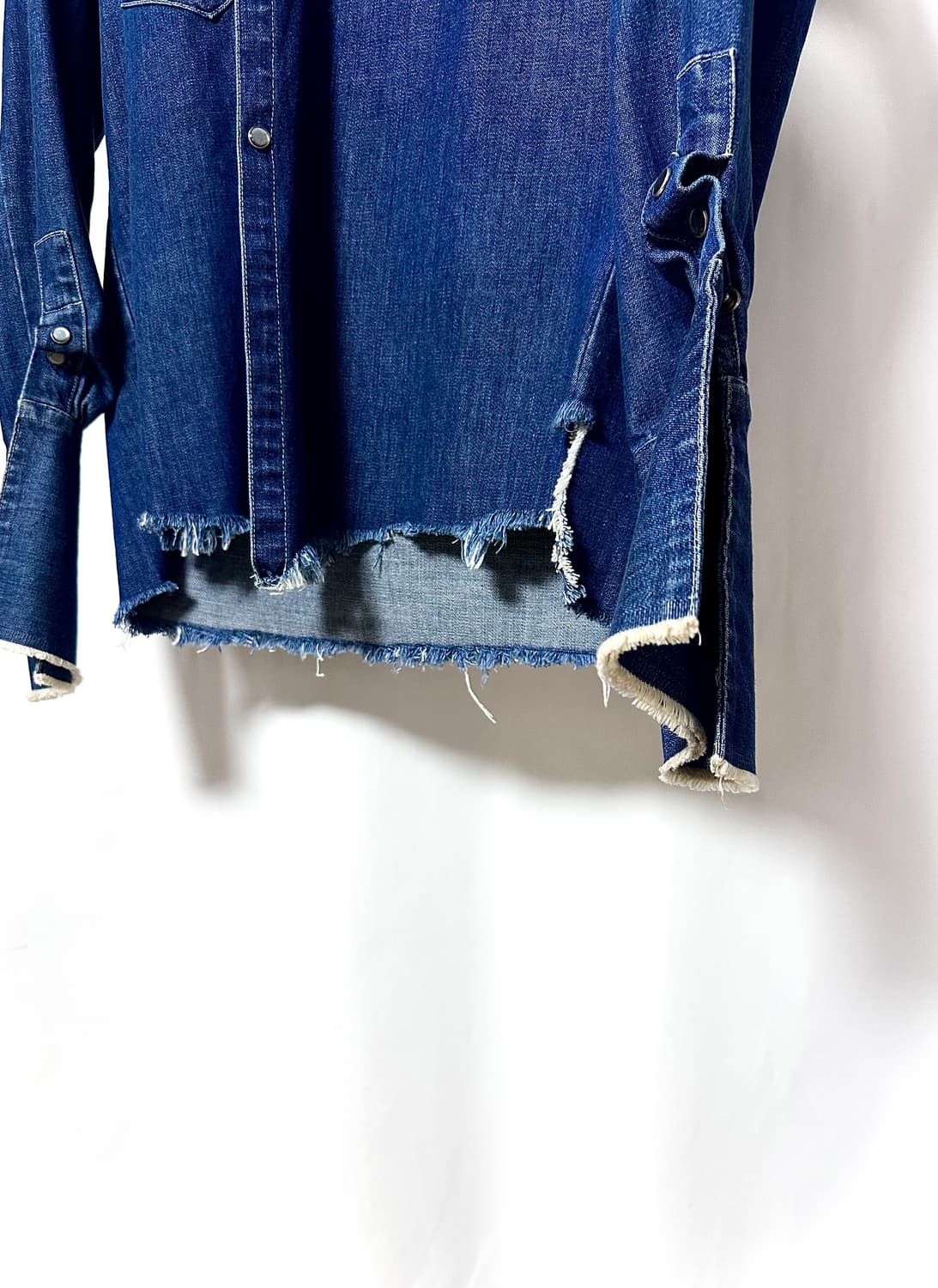 Greg Lauren “Spliced Denim 워시드컷팅 셔츠 상품이미지3