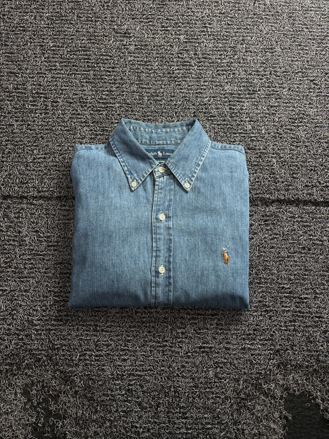 폴로 랄프로렌 포니로고 클래식 데님 셔츠 3286 상품이미지1