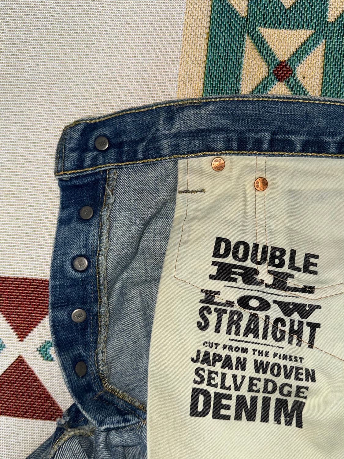 RRL 로우 스트레이트 워싱진 상품이미지8