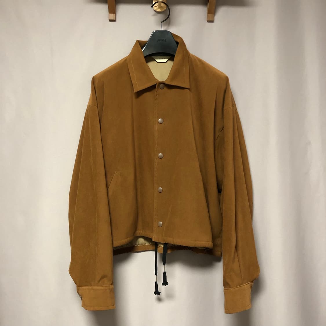 지에다 사틴 코치자켓 상품이미지3