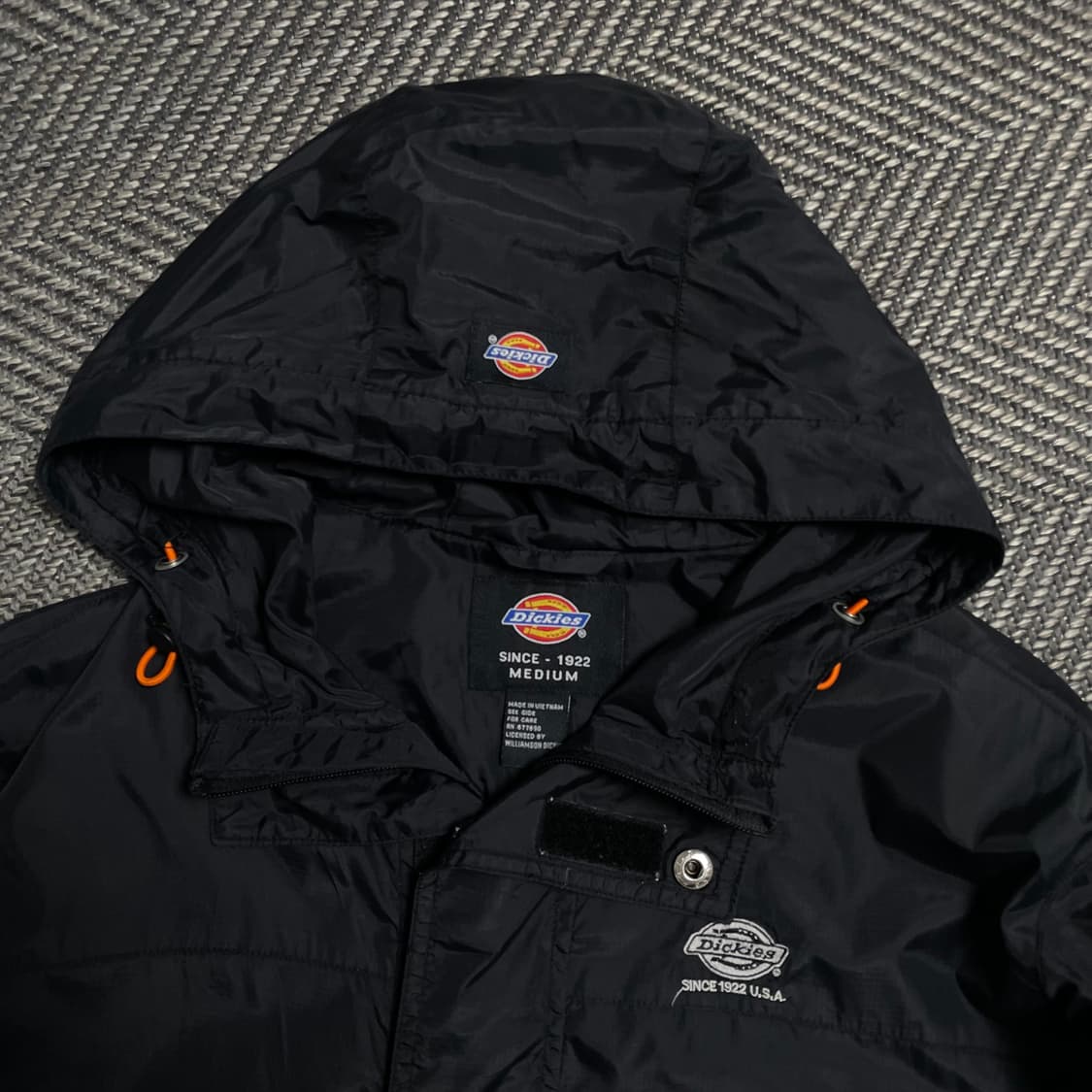 Dickies USA 올드스쿨 윈드 바람막이 블랙y 5767 상품이미지5
