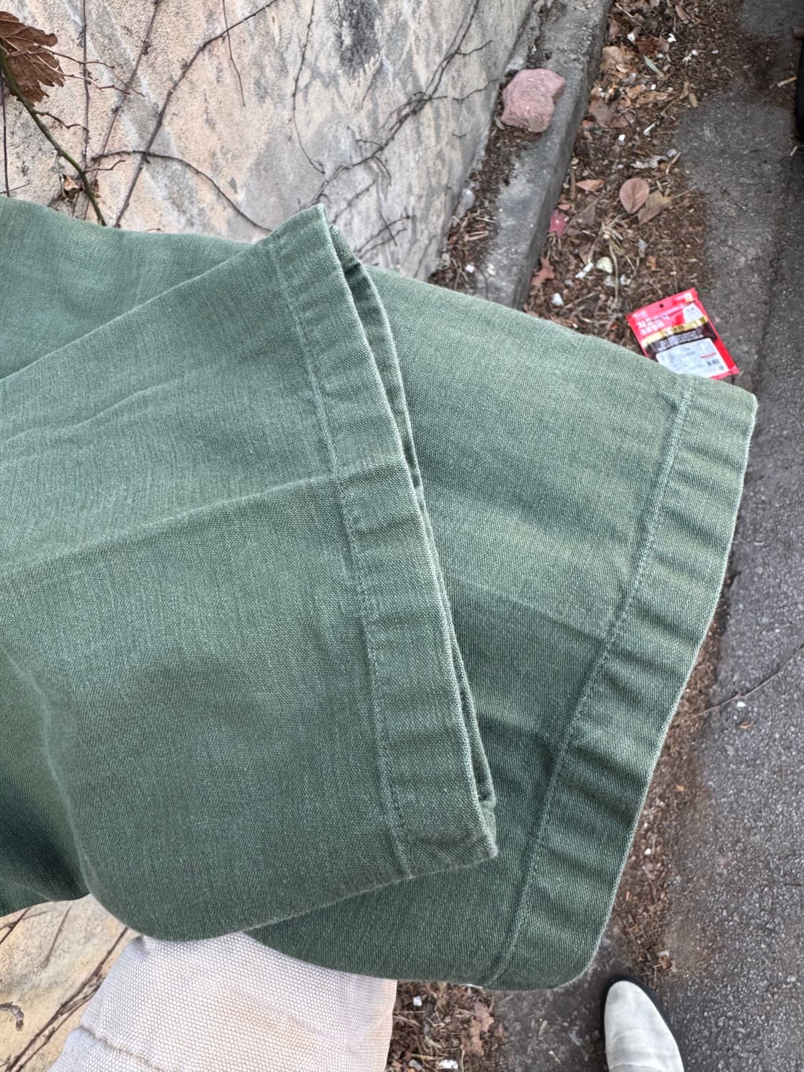 60s u.s.army 미군 오리지널 og-107 퍼티그 팬츠 34 상품이미지7