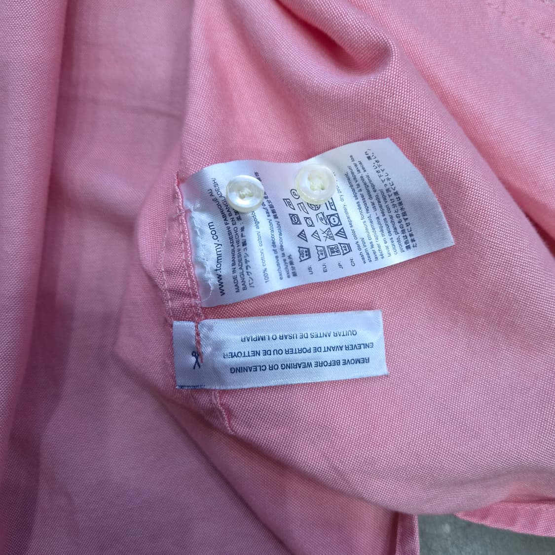 S) 타미힐피거 옥스퍼드 반팔 셔츠 남방 상품이미지4