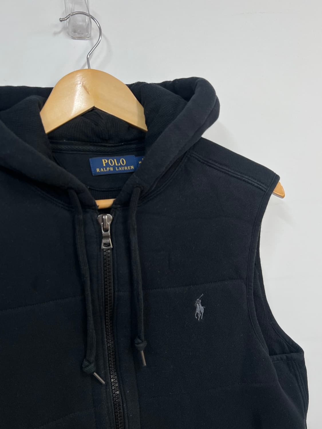 폴로 랄프로렌 포니 로고 후드 베스트 집업 조끼 상품이미지2