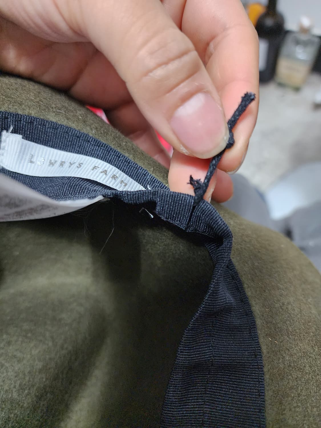 LOWRYS FARM 로리즈팜 wool 일본판 페도라 상품이미지4