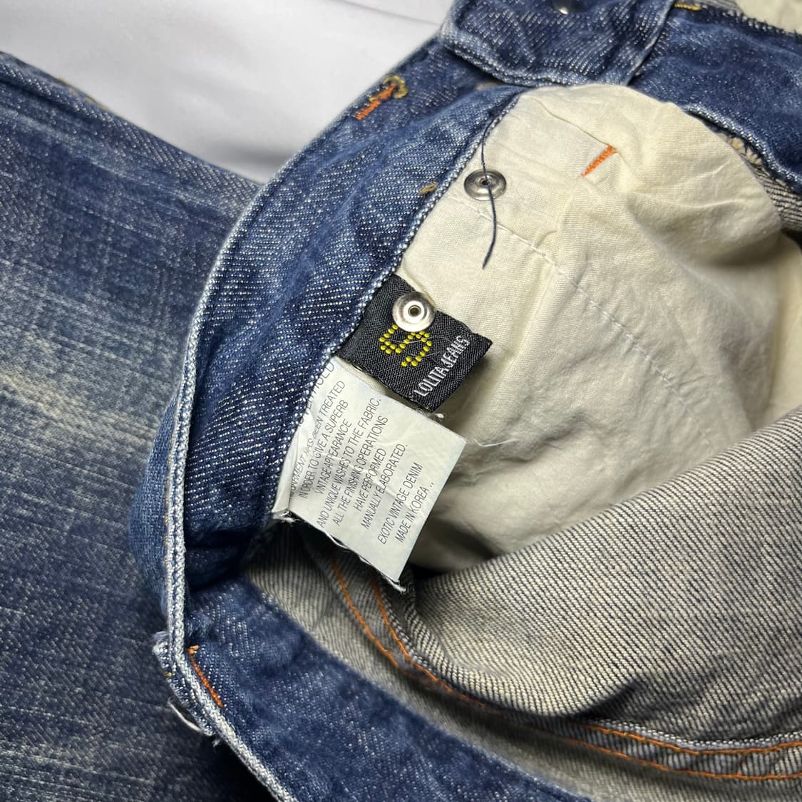 Lolita Jeans . 부츠컷 워싱진 상품이미지7
