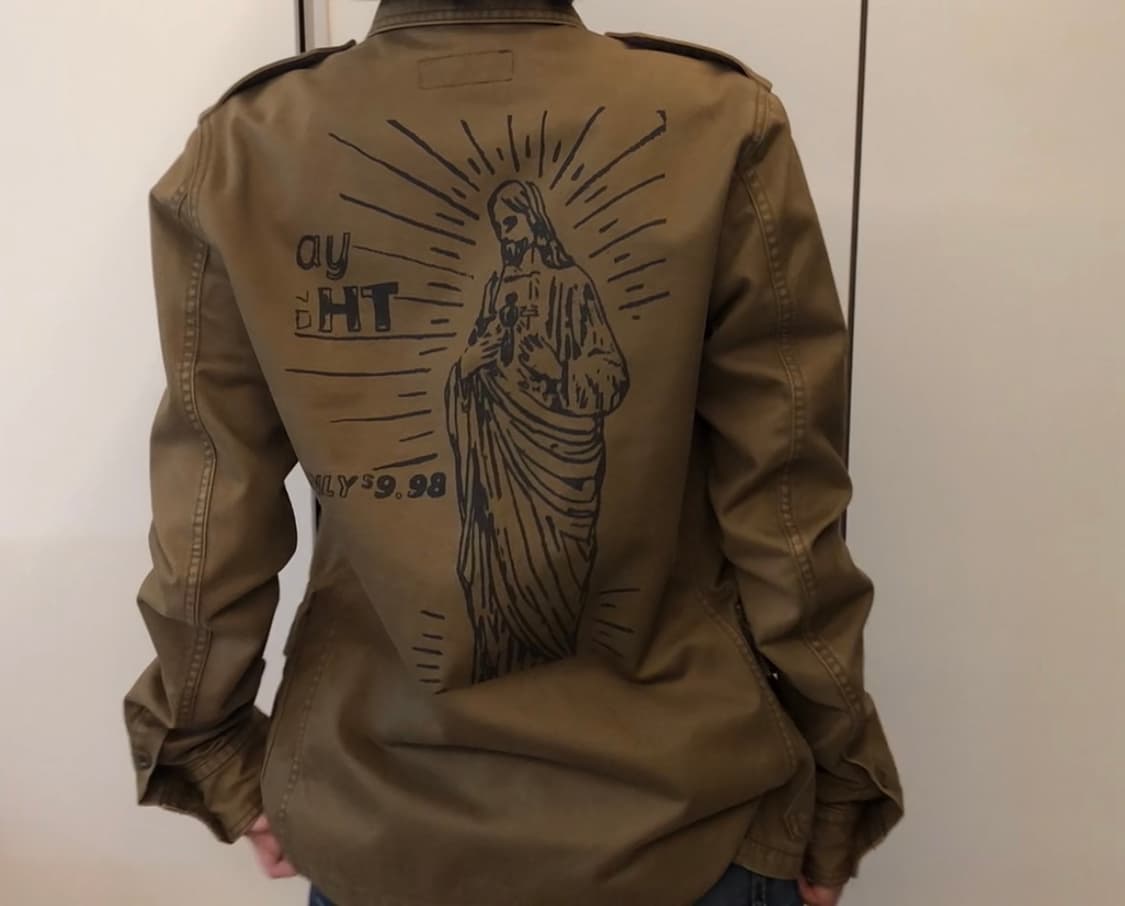 히스테릭 글래머 앤디워홀 셔츠 자켓 상품이미지3