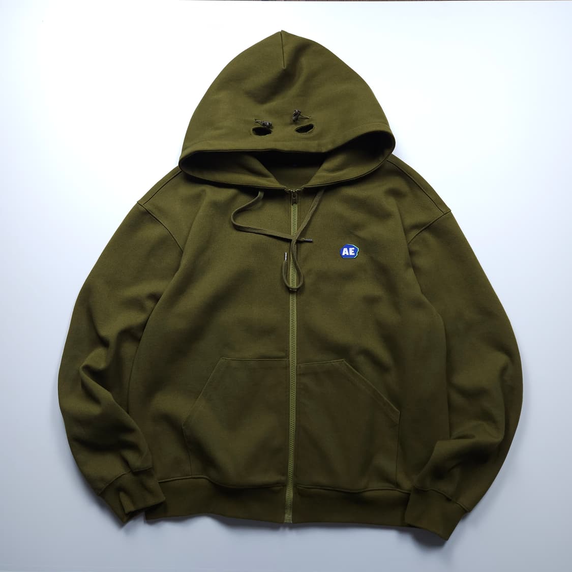 아더에러 스톤 로고 박시핏 후드 집업 (XL) 상품이미지1